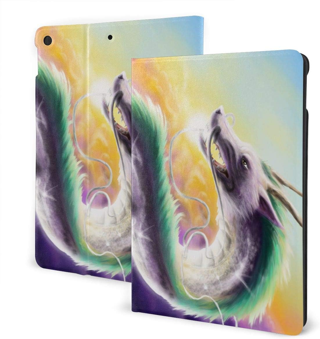 Spirited Away Cartoon Case Fit IPad 7 Th 10.2 Inch Case with Ultra Slim Lightweight Stand Leather Case/Auto Wake Sleep