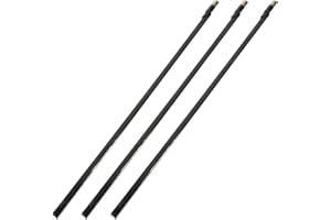 YARNOW 3pcs 38-inch Two-way Metal Guitar Truss Rod Set for Neck Adjustment Acoustic and Electric Guitar
