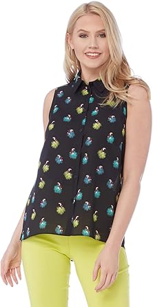 blusas tropicales mujer