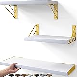 BAYKA Wall Shelves for Bedroom Decor, Floating Wall