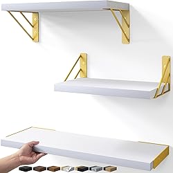 BAYKA Wall Shelves for Bedroom Decor, Floating Wall