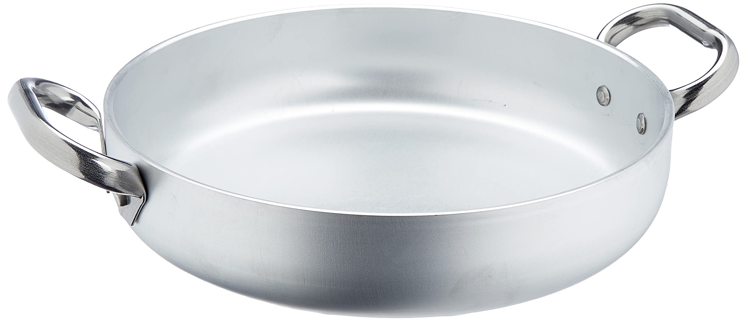 Pentole Agnelli ALMR111028 Radiant Pan, Professional Aluminum 5 mm, 28 cm