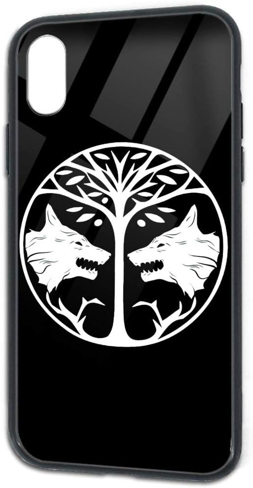 Destiny Game Raid Slim Thin Case with Tempered Glass Screen Protector for Apple iPhone X/XS