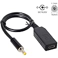 cablecc USB 3.1 Type C USB-C Input to DC 20V 4.0x1.7mm Output Power Plug PD Emulator Trigger Charge Cable for Laptop
