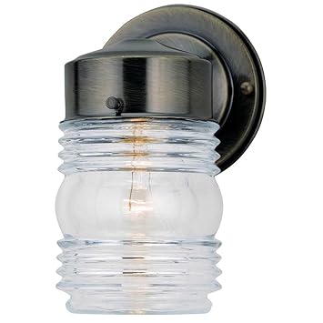 Westinghouse Lighting Corp 66839 AB Jelly Jar Fixture - Wall Porch ... Westinghouse Lighting Corp 66839 AB Jelly Jar Fixture - Wall Porch ... - Westinghouse Lighting Corp 66839 AB Jelly Jar Fixture