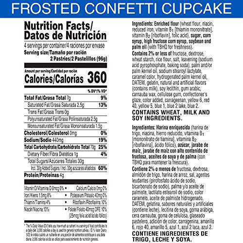 4 Pop+Tarts+Cupcake+Breakfast+Pastries+Confetti