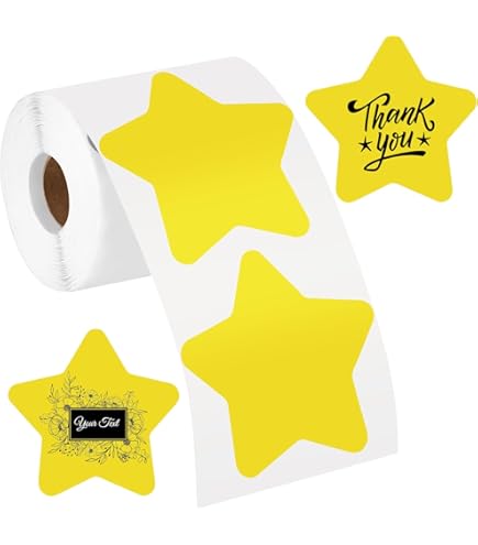 Botones De Madera Forma De Estrella De Colores | Meses Sin Interés