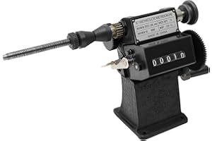 NICE CHOOSE Manual Coil Winder, Dual Purpose Hand Coil Winding Machine with Counter 0-99999