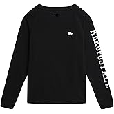 AEROPOSTALE Boys Long Sleeve Shirt - Soft Blended Crewneck Thermal Long Sleeve Shirts for Boys - Warm Baselayer Shirt (8-16)