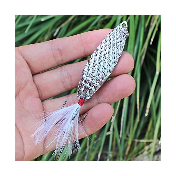Sougayilang-Spoons-Hard-Fishing-Lures-Treble-Hooks-Salmon-Bass-Metal-Fishing-Lure-Baits-Pack-of-5pcs Sougayilang-Spoons-Hard-Fishing-Lures-Treble-Hooks-Salmon-Bass-Metal-Fishing-Lure-Baits-Pack-of-5pcs