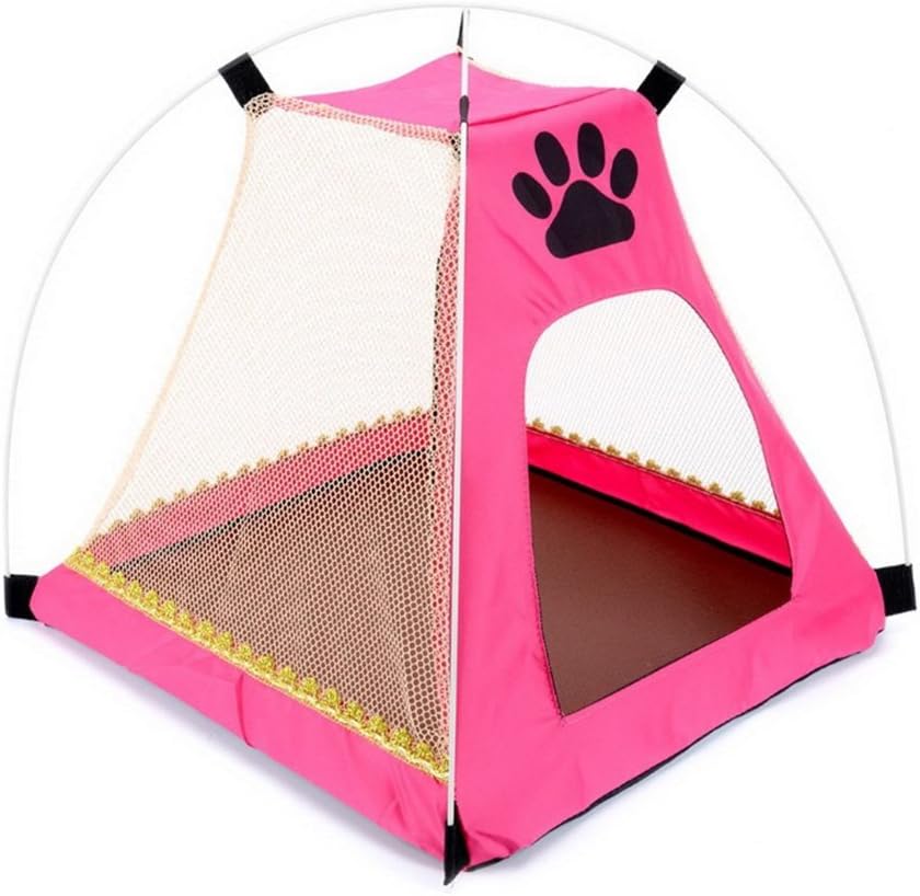 OUBAO Pet Tent Portable Folding Dog Cat House Bed Tent Waterproof