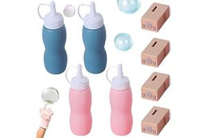 Magic Fog Bubble Wand, Magic Bubble Wand, Magics Elastic Bubbles Fog Wands with Gloves, Smoke Bubbles Machine for Outdoor Par