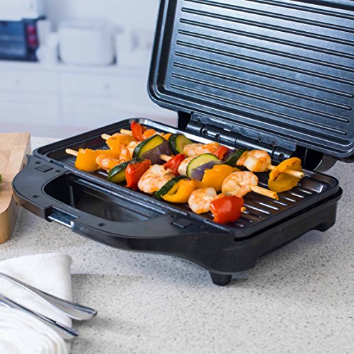 Salter EK2143 Deep Fill 3in1 Snack Maker with Waffle, Panini and