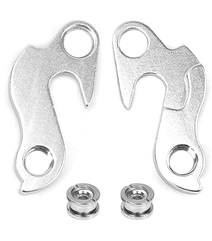 Forest Byke Bicycle Derailleur Hanger #5 – Silver Aluminum, Compatible With Trek/Gary Fisher Part #W990116