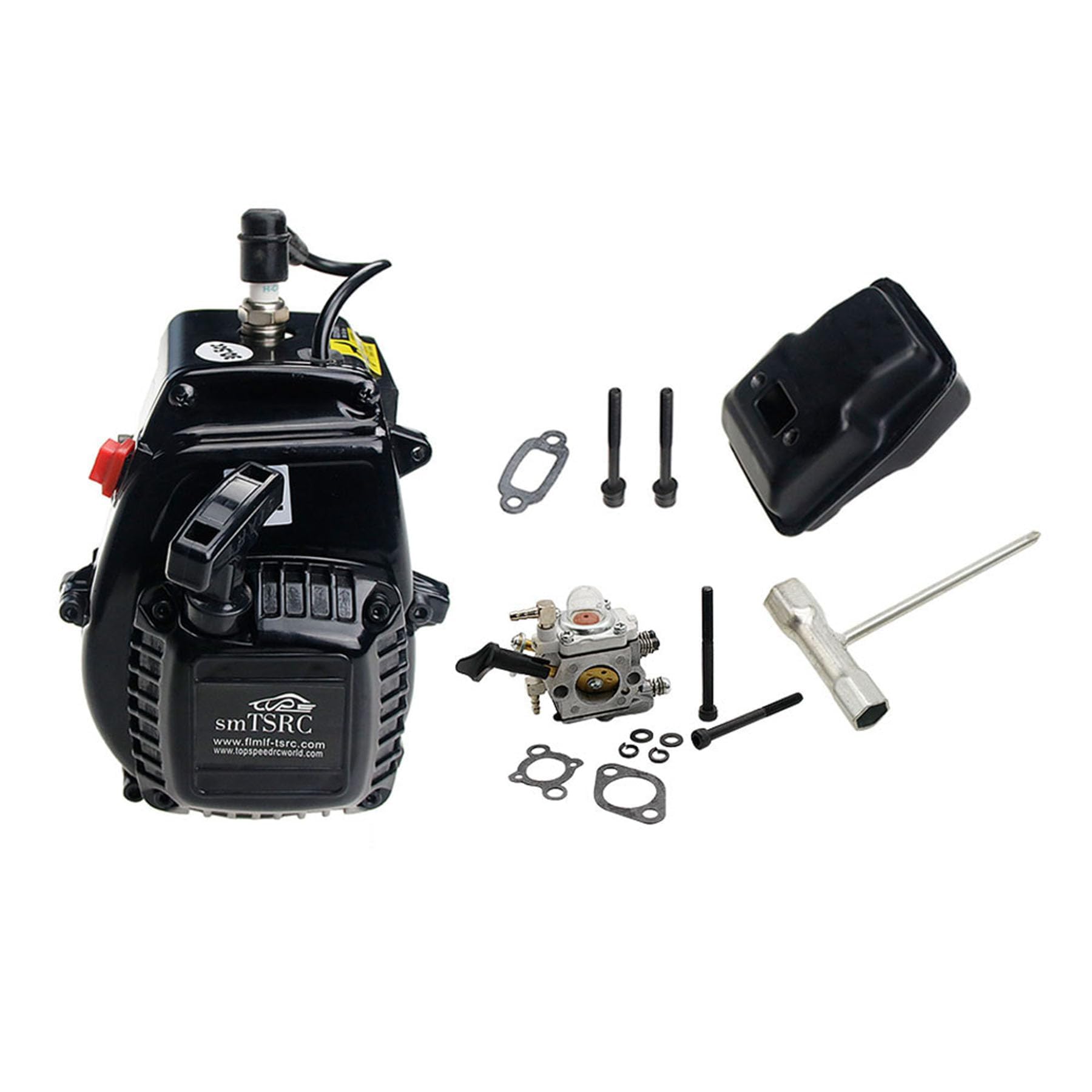 smTSRC 30.5CC 4 Bolt Engine For Adult Remote Control Cars For 1/5 HPI Rovan KM Baja 5B 5T 5SC LOSI FG GoPed Remote Control Car