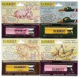 BALMSHOT Lip Balm - Multipack of four (4) BALMSHOT SPF 15 Lip Balms