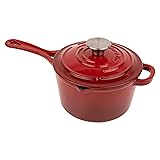 Larder & Vine Enameled Cast Iron Saucepan | 2.2 qt