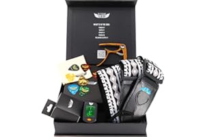 Stage Rocker Guitar Accessories Gift Box for Acoustic and Electric Guitars, 5-in-1 Essential Gift