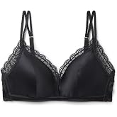 Intimissimi Tiziana Wireless Plunge Triangle Bra in Silk and Lace