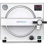 18L Autoclave Sterilizer &ndash; Tabletop Class N High Pressure Steam Sterilizer Autoclave Machine with Digital Control, Fast Cycle &amp; Secure Door Lock &ndash; for Tattoo, Dental, Beauty Salon &amp; Lab