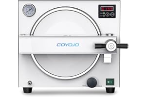 GOYOJO 18L Autoclave Sterilizer – Tabletop Class N High Pressure Steam Sterilizer Autoclave Machine with Digital Control, Fast Cycle & Secure Door Lock – for Tattoo, Dental, Beauty Salon & Lab