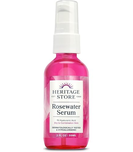 Amazon.com : HERITAGE STORE Rose Oil Nourishing Treatment