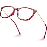 VISOONE Light Weight Slip Resistant Blue Light Blocking Computer Glasses with Anti Glare UV400 for Man Women GAEL