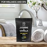 AROMATIKA Foot Bath Salt Jasmine Vanilla 1000g Pedicure Soak Sea Salt Foot Care view 9