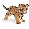 Papo -Hand-Painted - Figurine -Wild Animal Kingdom - Tiger Cub -50021 -Collectible - for Children - Suitable for Boys and Gir