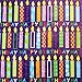 Birthday Gift Wrap - Gift Wrapping Paper - Premium Gift Wrap - 2.5 FT x 10 FT per Roll , Includes 3 Bows, 2 Ribbons