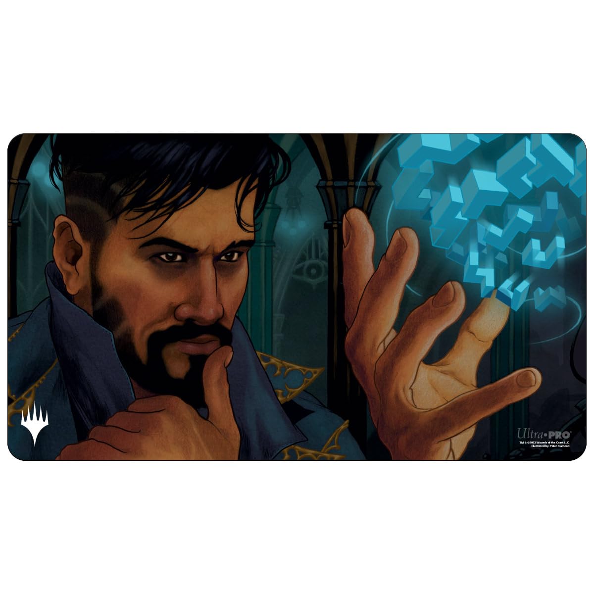 Ultra PRO - MTG Murders at Karlov Manor Playmat Alquist Proft, Master Sleuth, Durable Tabletop Professional Card Game Desk Mat Accessories MTG Collector's Item