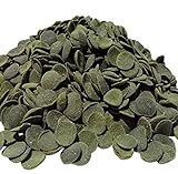Aquatic Foods Inc. Wafers of Spirulina & Algae, AFI Wafers 1-lb The Premium Pleco, Catfish, Tropical Fish Food