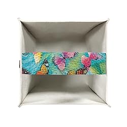 Talayituse Colorful Butterfly Print Tissue Box