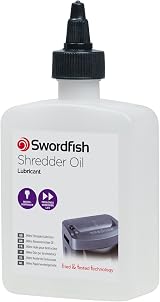 Swordfish Shredder Oil 240ml Lubrication Bottle for All Paper Shredders view 1