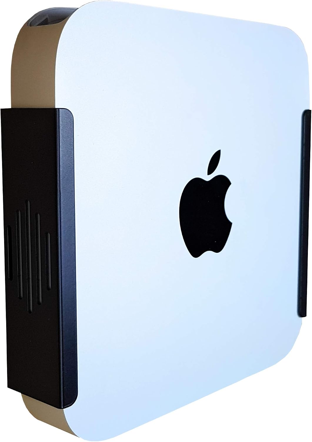 Mac Mini Mount - VESA Compatible Under Desk Mountable & Wall Mounted Bracket - Dynas - Made In The UK (Black)