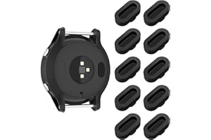 Tobfit 10 Pack Dust Plug Compatible with Garmin Fenix 8/E/7/7S/7X/5/5S/5X/6/6S/6X/6 Pro/6S Pro/6X Pro/Forerunner 935/Vivoacti