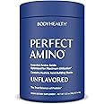 BodyHealth PerfectAmino Powder - BCAA and EAA Powder for Pre and Post Workout - Amino Acid Energy Drink for Men and Women to Support Lean Muscle and Recovery - Unflavored - 60 Servings