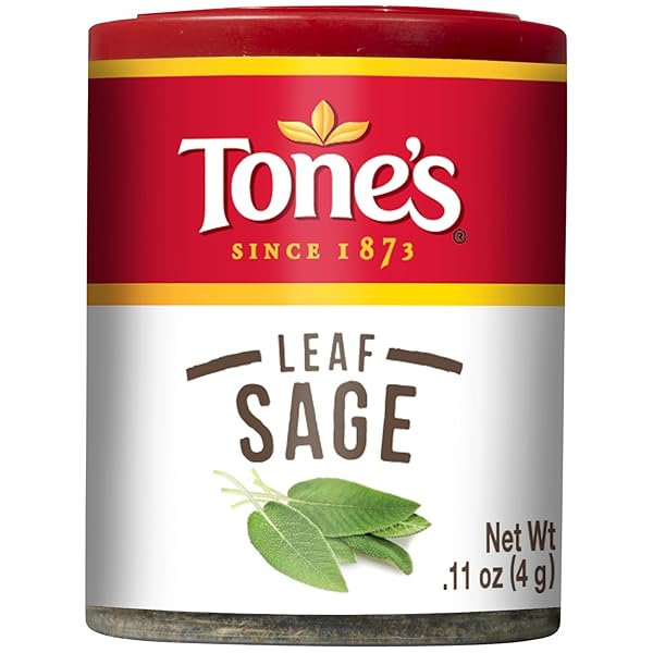 TONE’S SAGE LEAF, 0.11 OUNCE