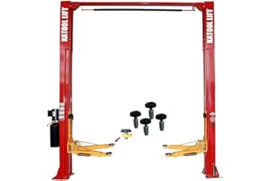 KATOOL 11000lbs Two Post Lift Auto Lift 2-Post Lift Car Lift Auto Lift 2 Post Lift Truck Clear Floor Hoist