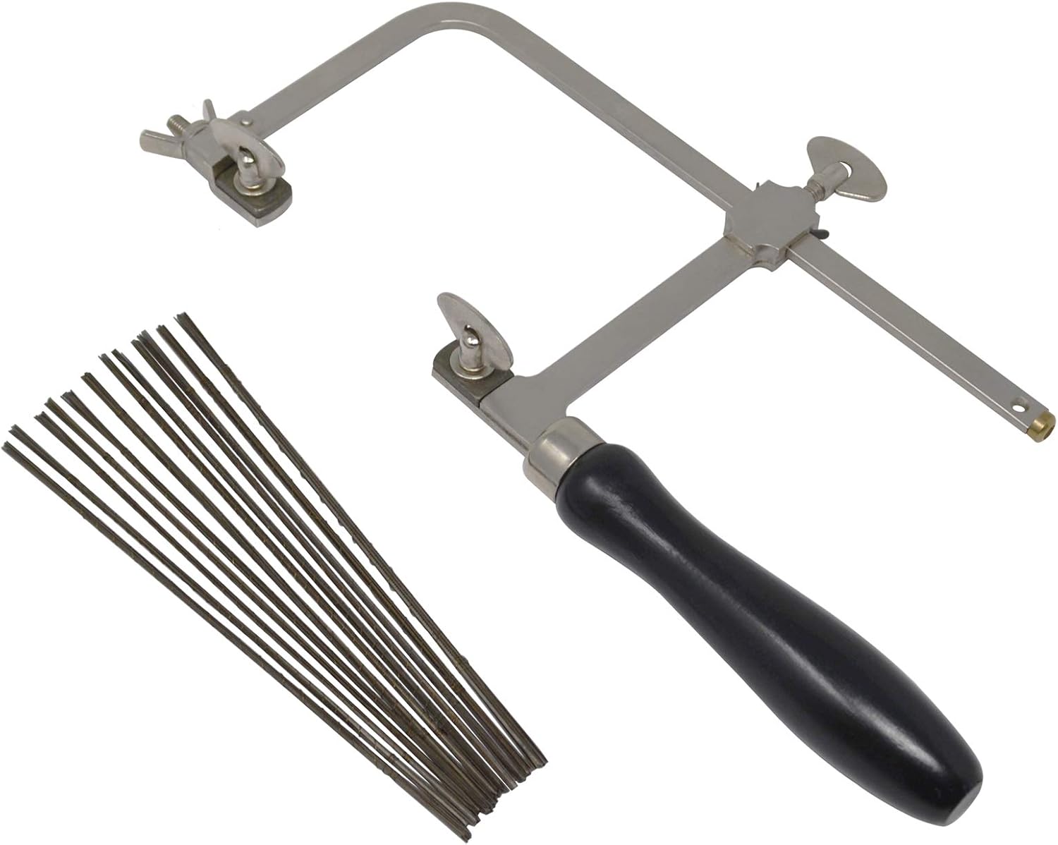 Hand Tools Collectibles Jeweler"s Saw with assortment of 144 Sawblades