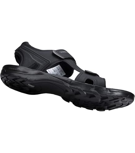 Amazon.com | SHIMANO SH-SD501 SPD Sandal, Black, 5-5.5 Men (EU 38