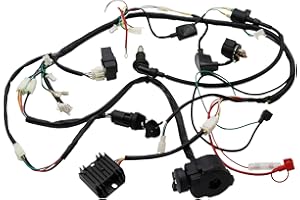 YD-PS001 Buggy Wiring Harness Loom Gy6 Engine 125 150cc Quad ATV Electric Start Spark Plug Go Kart Gokart Buggy