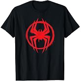 Marvel Spider-Man Across The Spider-Verse Part 1 Miles Logo T-Shirt