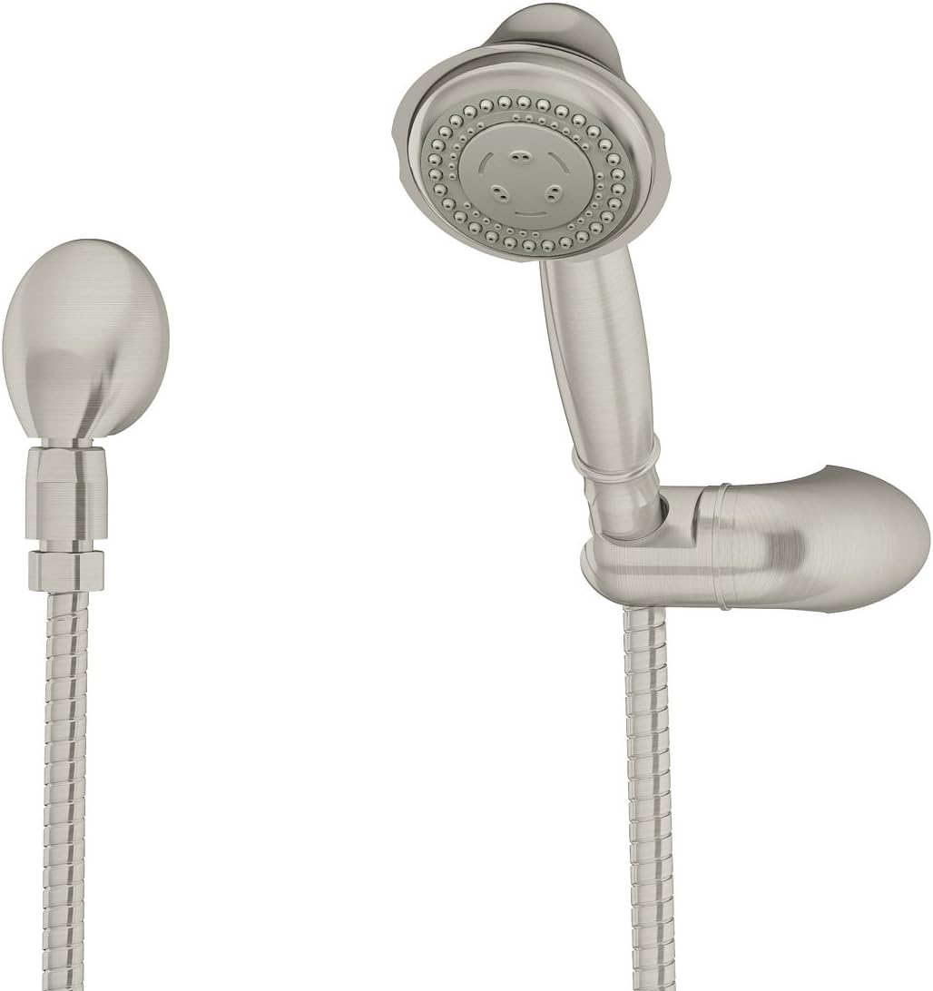 Symmons Carrington 442HSSTN 3 Mode Hand Shower Assembly, Satin Nickel