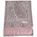 Bangong Design 2 Ply Reversible Shawl Scarf Wrap Stole Throw Pashmina CJ Apparel NEW
