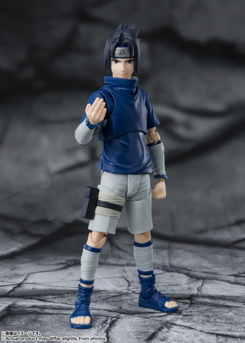 TAMASHII NATIONS - Naruto - Sasuke Uchiha -Ninja Prodigy of The Uchiha Clan Bloodline- S.H.Figuarts Action Figure