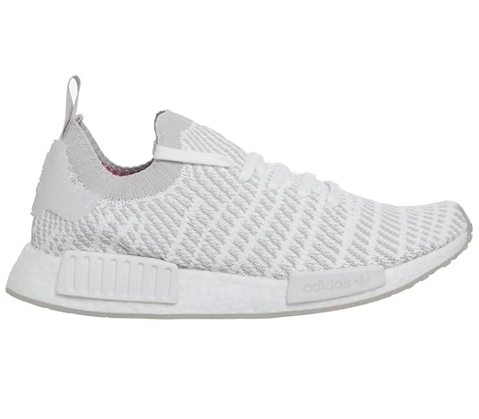 adidas Originals Unisex-Erwachsene NMD_R1 STLT PK Weiß Textil/Synthetik Sneaker 36 2/3