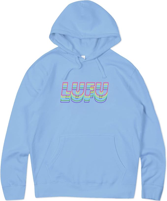 loserfruit rainbow hoodie