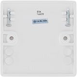 BG Electrical Single Blank Plate Nexus 800 Series White Moulded 894 view 3