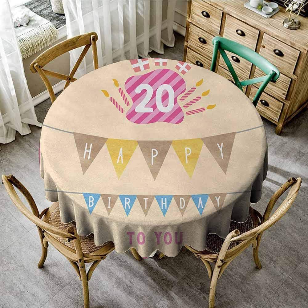 Amazon Com Waynekeysl Camping Picnic Round Tablecloth 20th